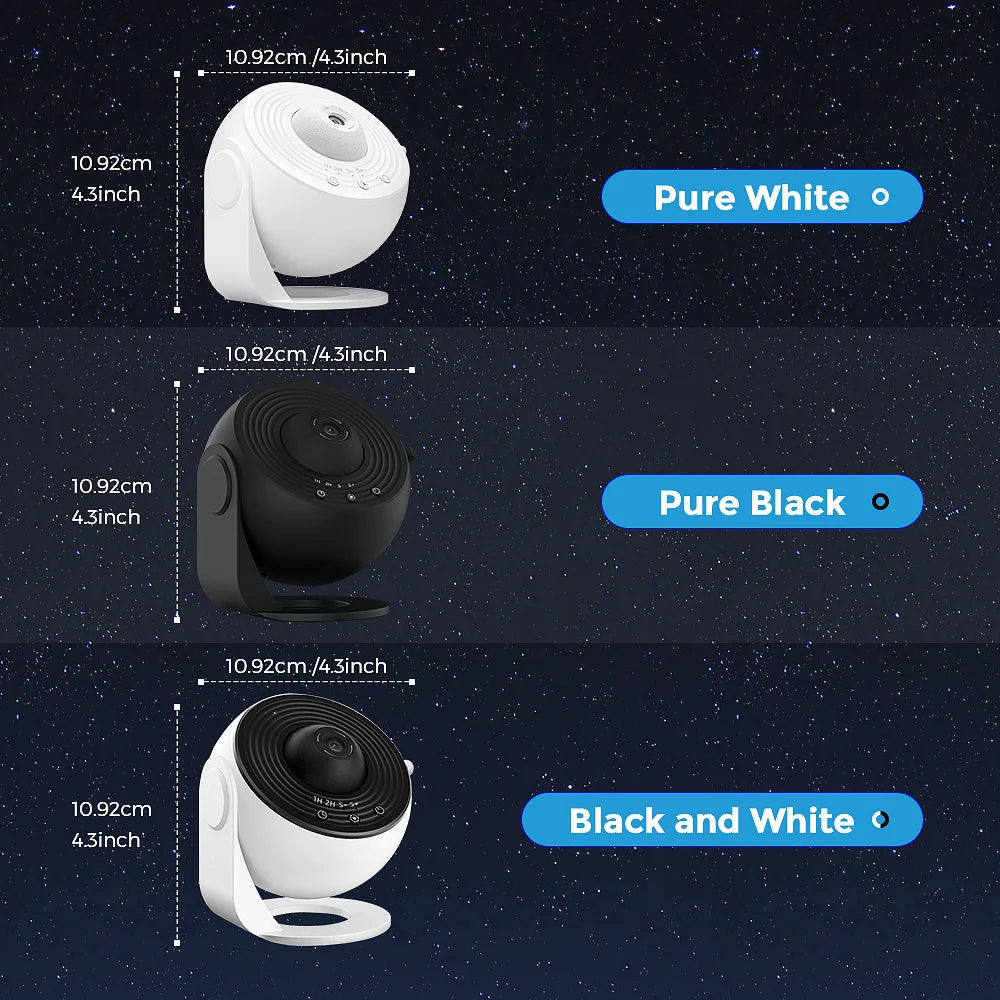 Starry Sky Projector - 13 Planet Discs LED Night Light