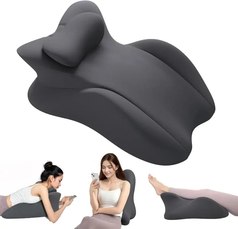 Premium Memory Foam Wedge Pillow - Ergonomic Multi-Position Support